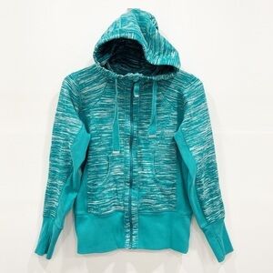 Zella Essential Ultrasoft Stretch Hoodie Space Dye